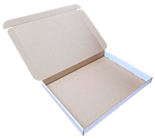 Die Cut Boxes White 355 x 265 x 32mm