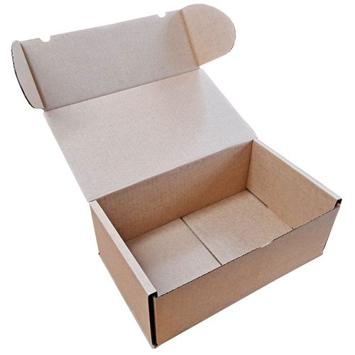 Die Cut Boxes Brown 260 x 160 x 105mm