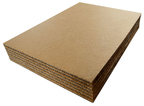 Cardboard Sheets 297mm x 210mm A4 Double Wall