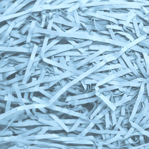 Shredded Kraft Paper Pale Blue 1kg Bag