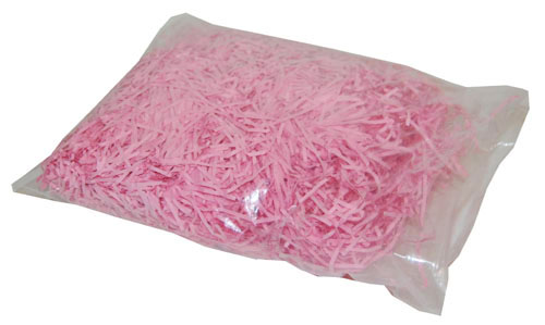 Shredded Kraft Paper Bright Pink 1kg Bag - Image 3